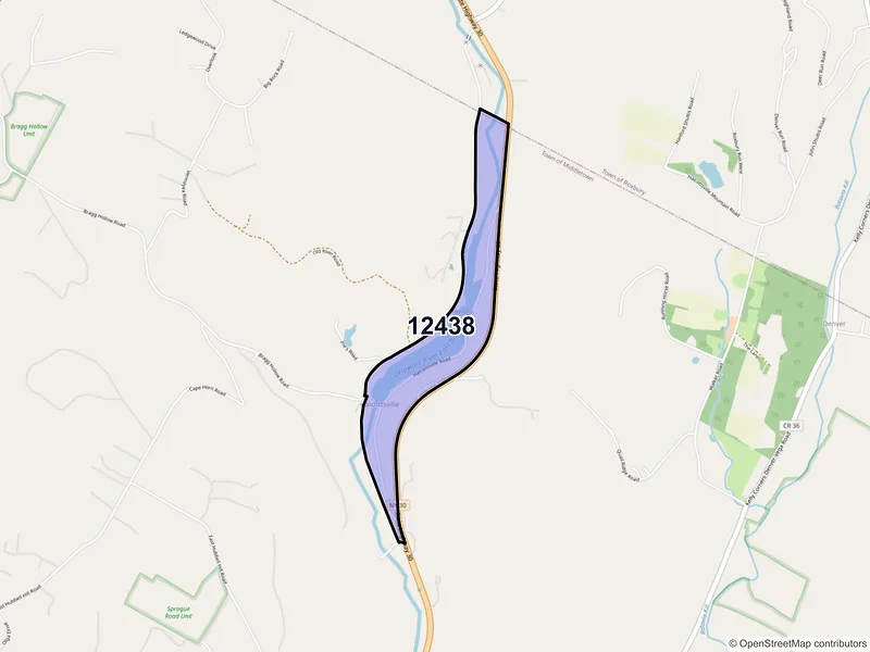 Map of Halcottsville, New York and ZIP codes