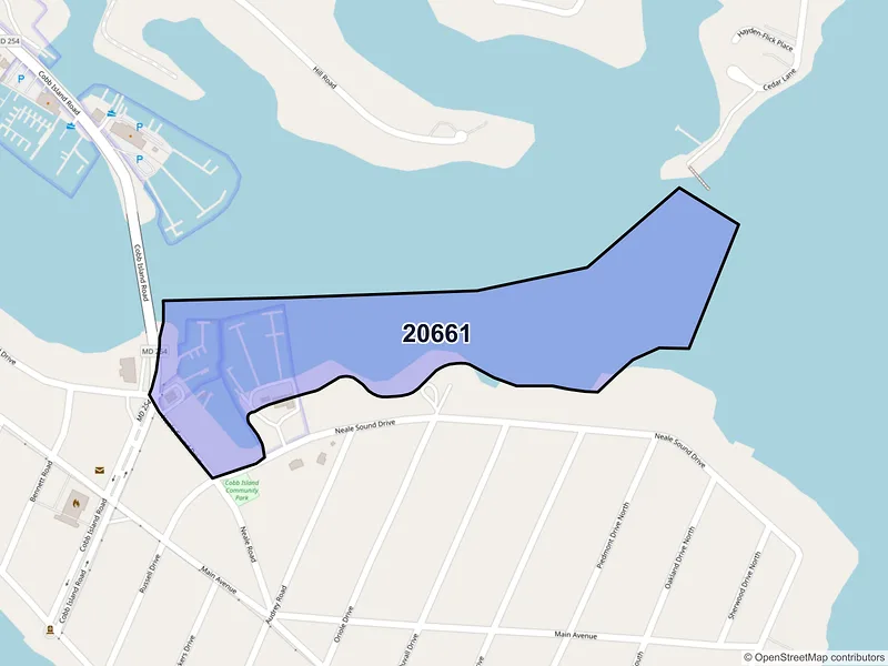 Map of Mount Victoria, Maryland and ZIP codes