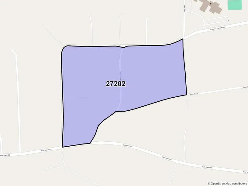 Map of Altamahaw, North Carolina and ZIP codes