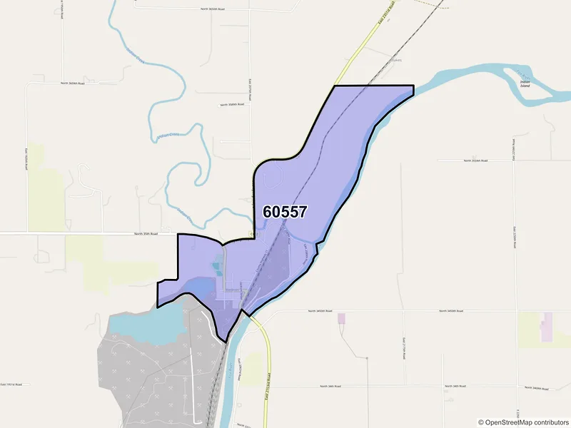 Map of Wedron, Illinois and ZIP codes