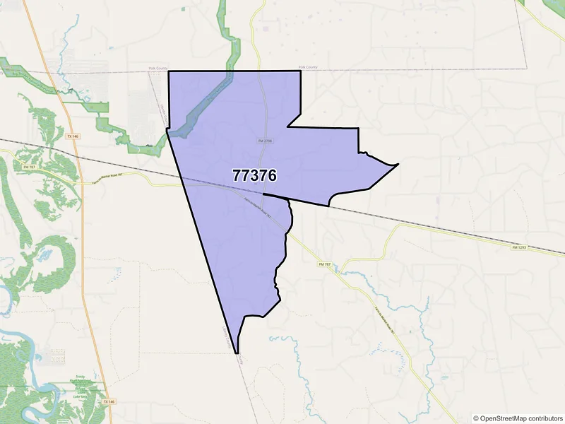 Map of Votaw, Texas and ZIP codes
