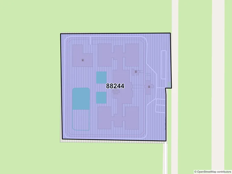 Map of ZIP Code 88244 — Hobbs, NM