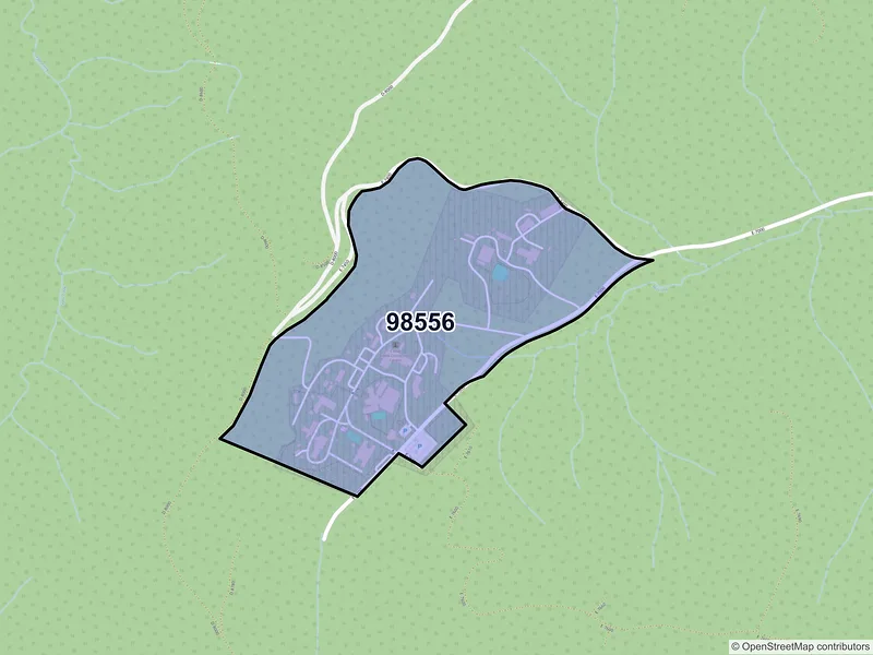 Map of Littlerock, Washington and ZIP codes