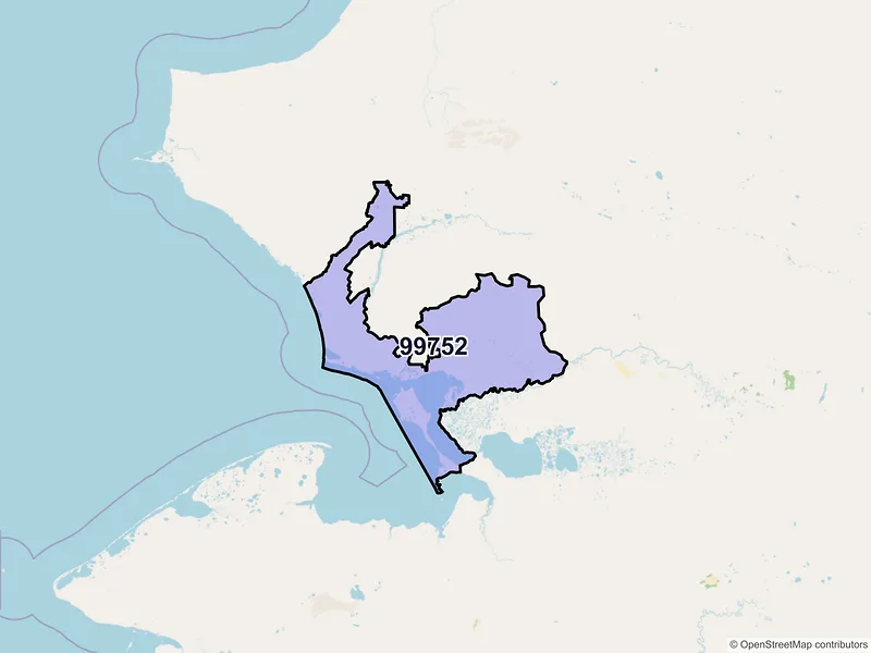 Map of Kotzebue, Alaska and ZIP codes