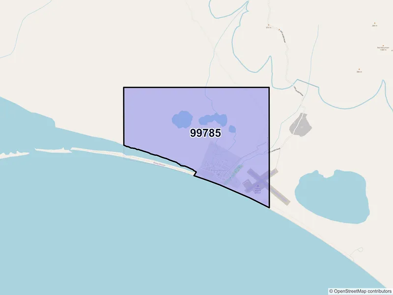 Map of Brevig Mission, Alaska and ZIP codes